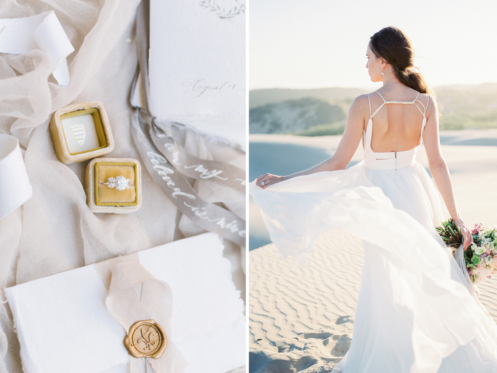 Tenth & Grace captures fine art elopements throughout California, including Santa Barbara and Big Sur.