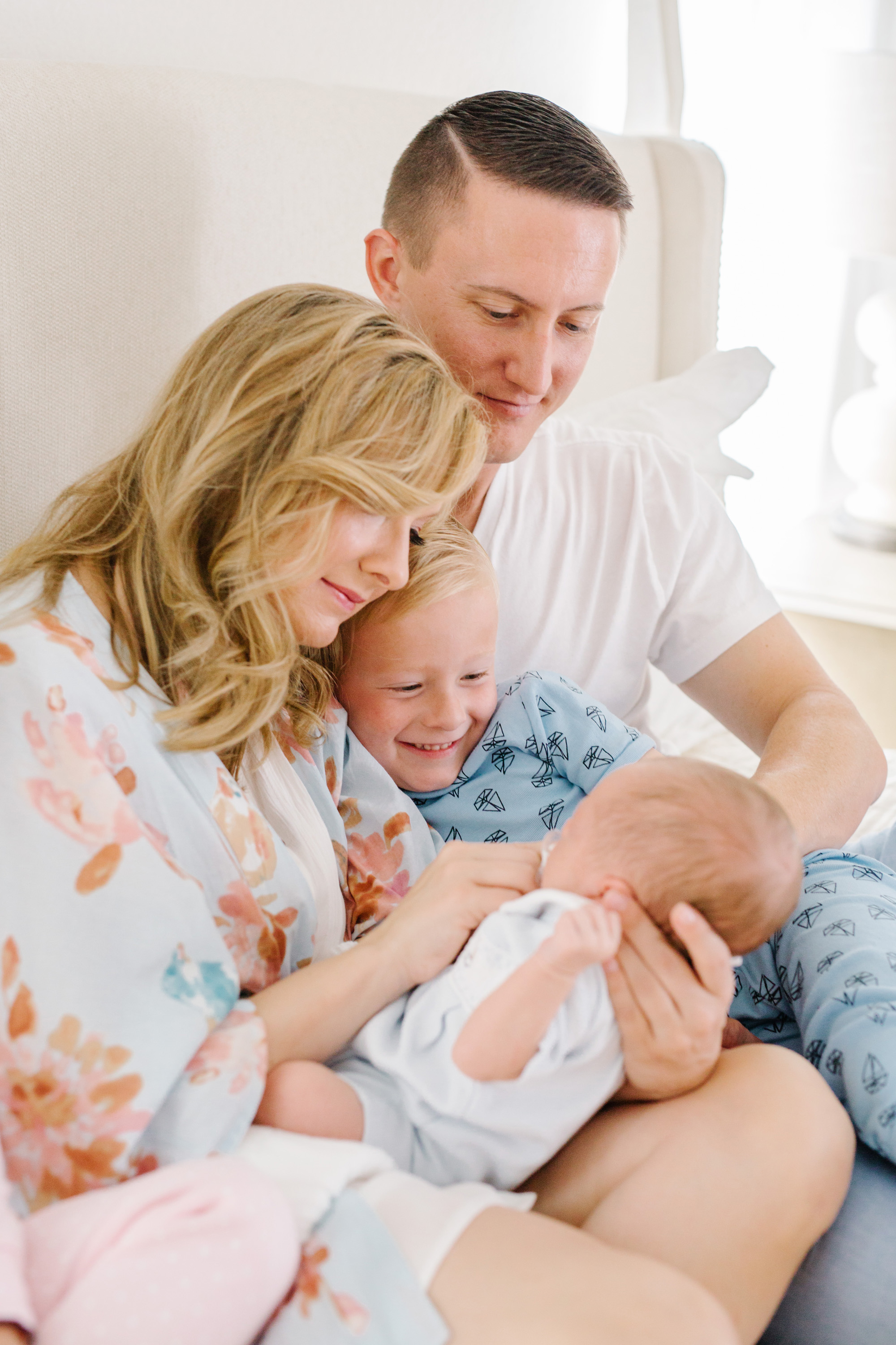Lifestyle newborn session by Wichita Falls photographer Tenth & Grace.