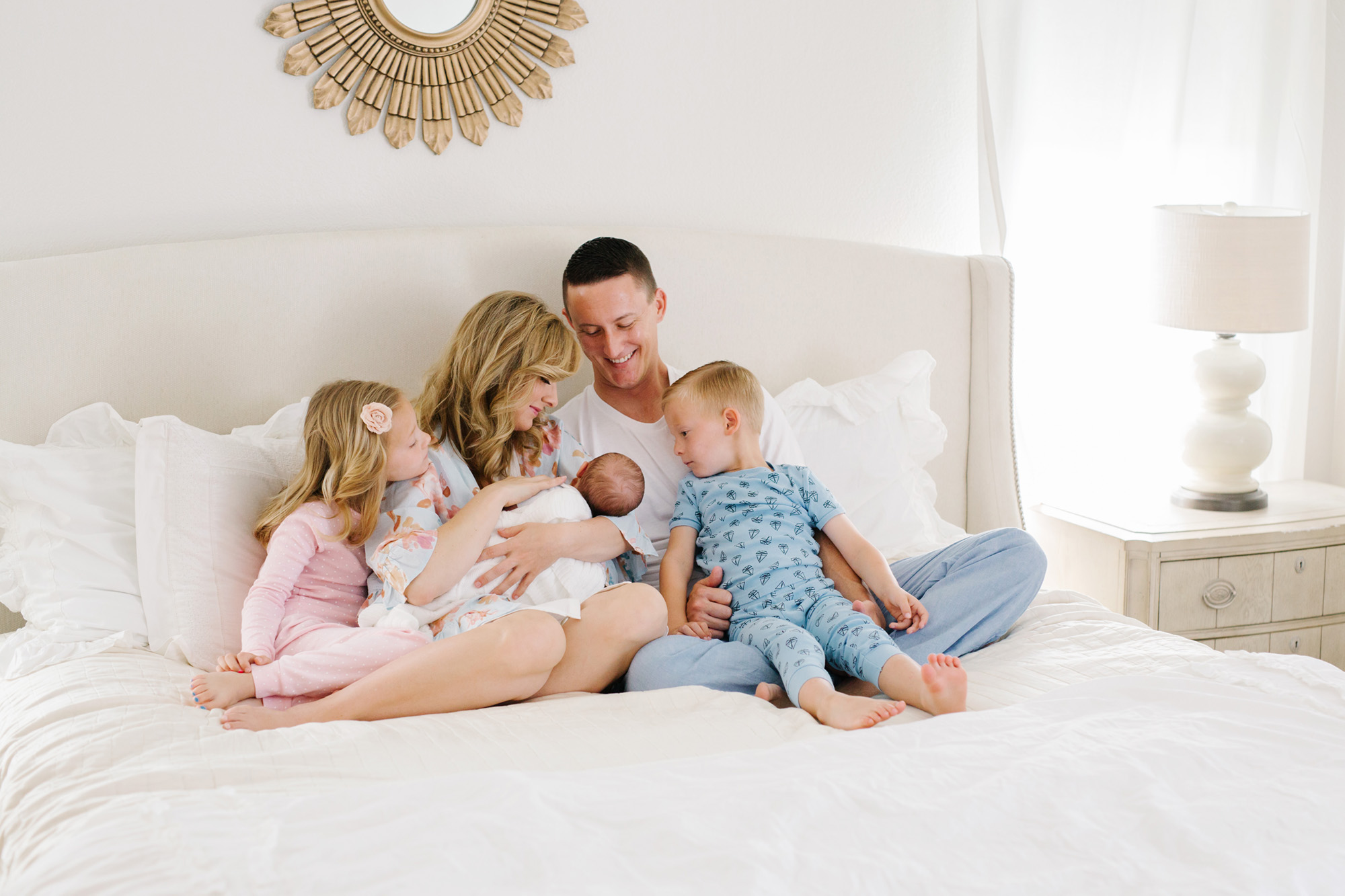 Wichita Falls family session by Tenth & Grace, an in-home session.