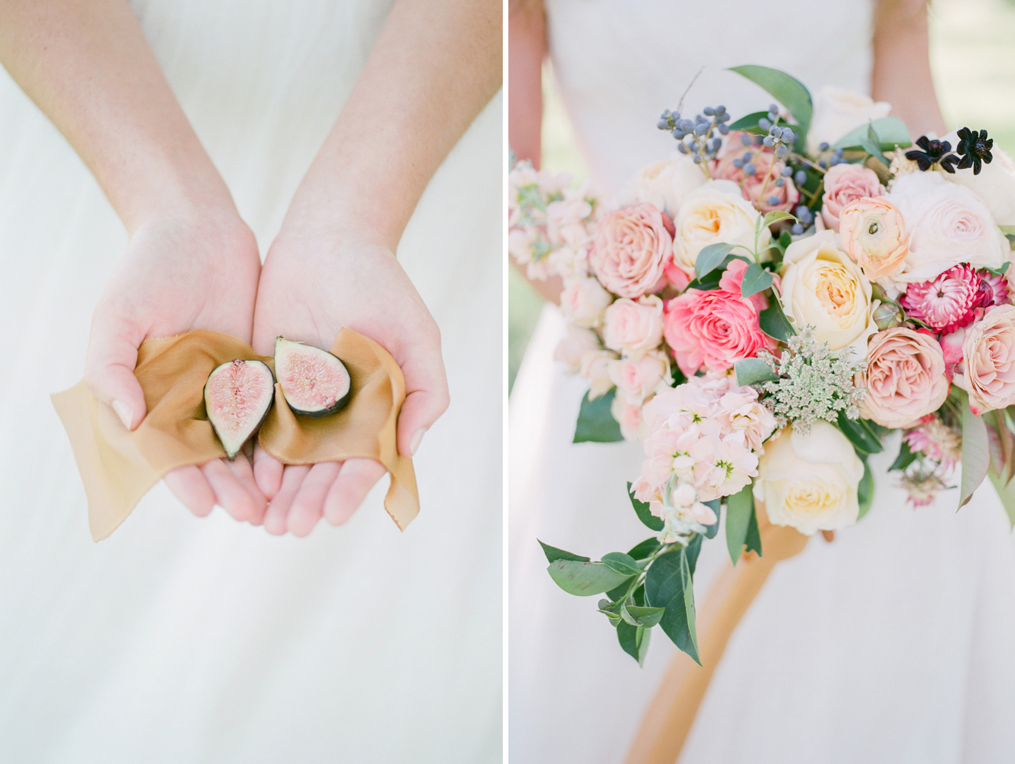 Beautiful bridal details from a Dallas wedding by film photographer Tenth & Grace.