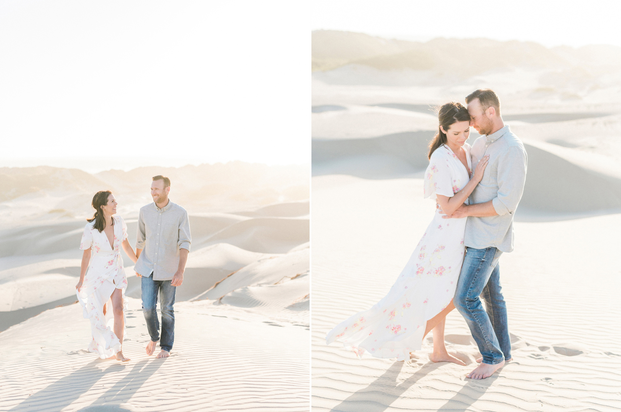 Anniversary session at the sand dunes near Pismo Beach.