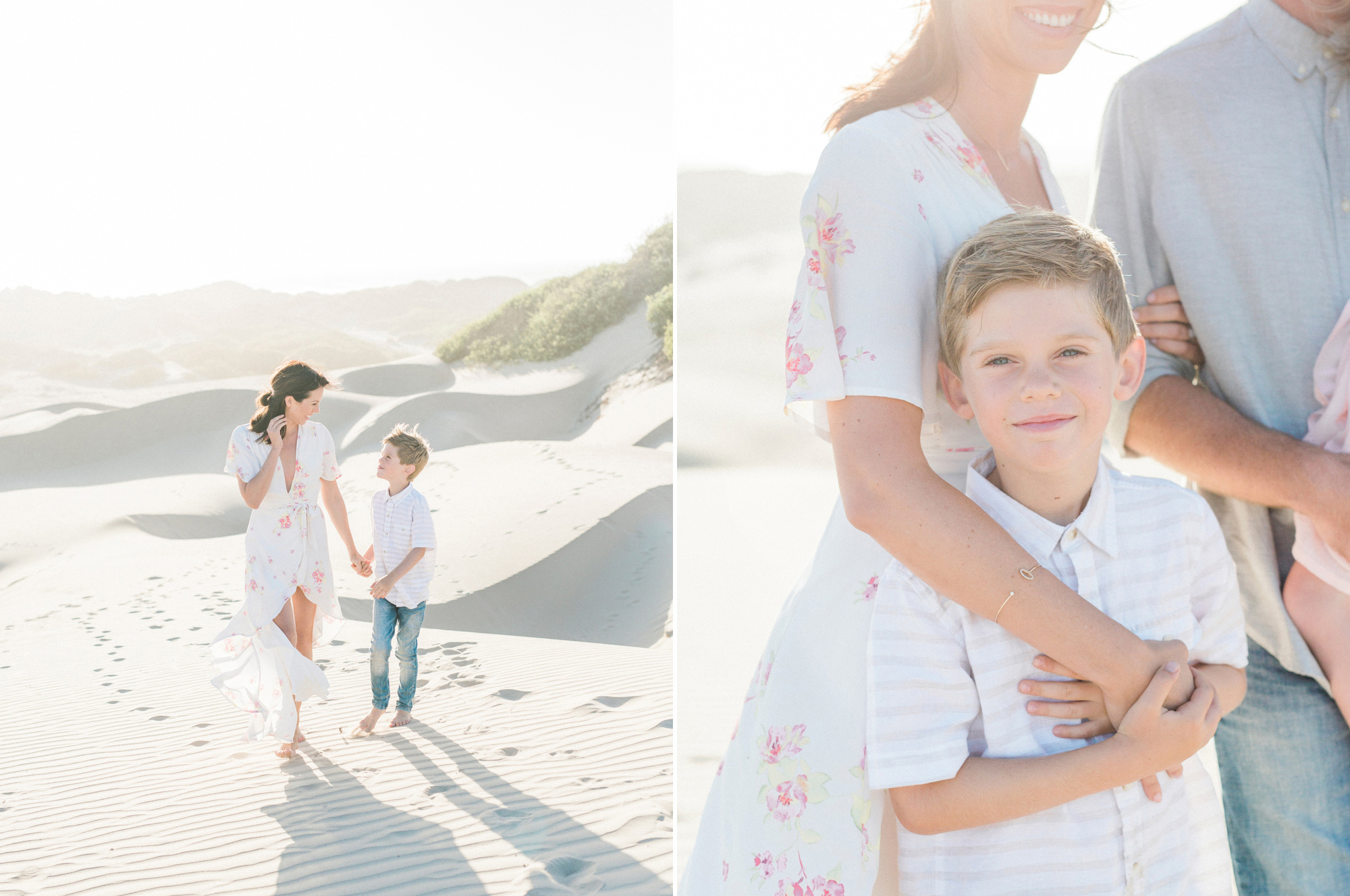 Dreamy natural light in this family session in Santa Barbara.
