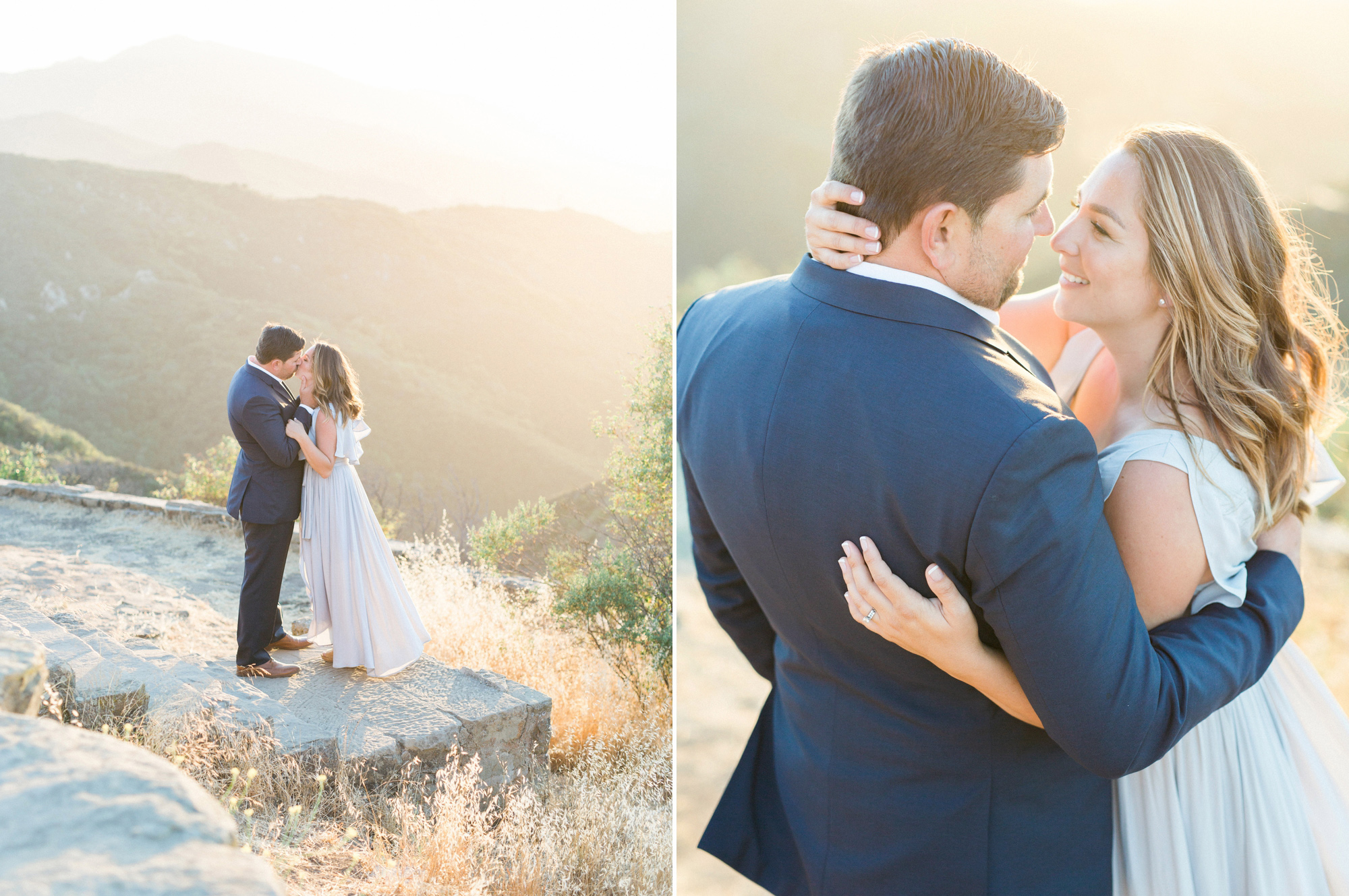 The most beautiful golden hour at Cori and Drew's anniversary session.