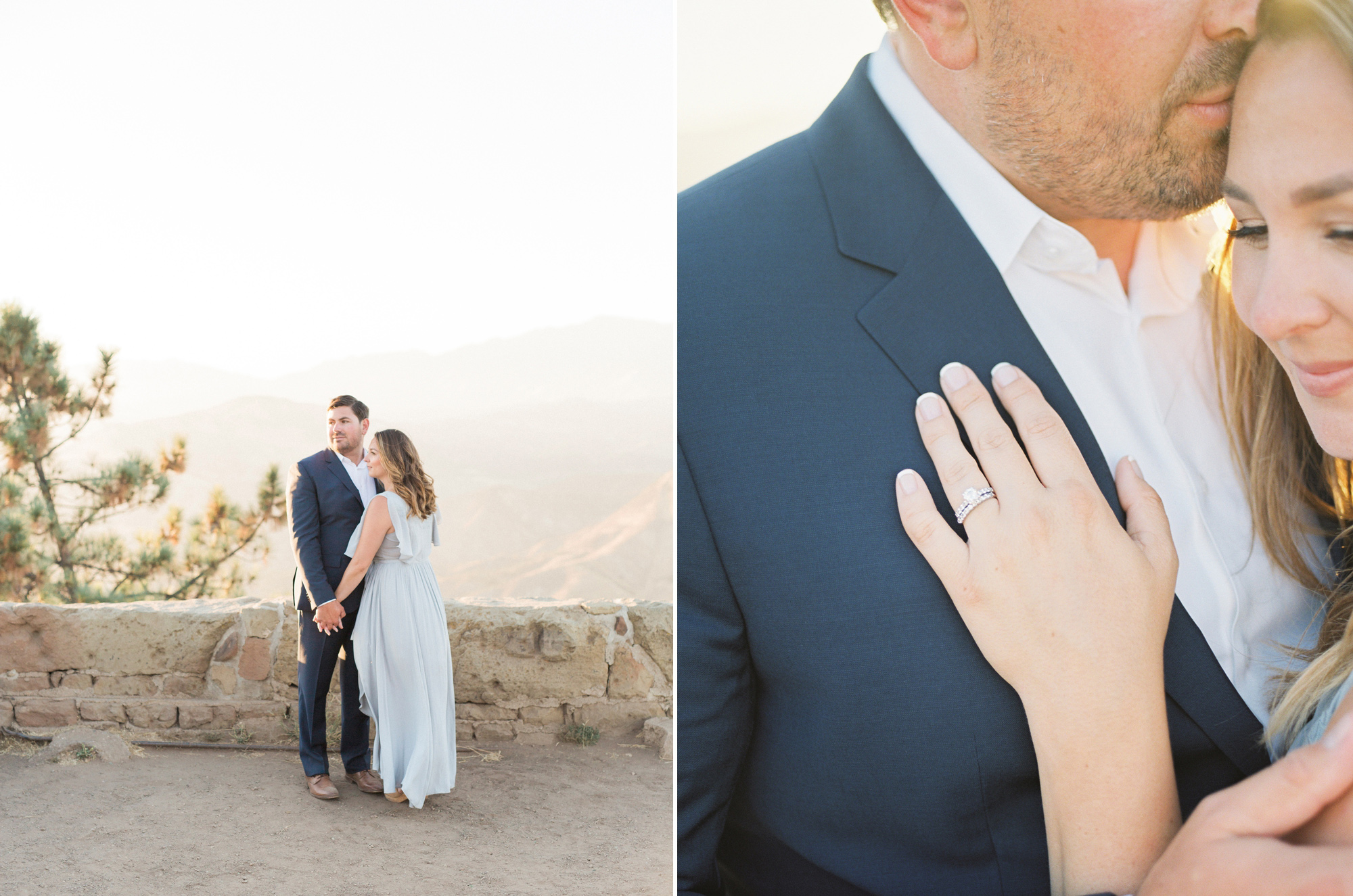 Anniversary photos in Santa Barbara by California film wedding photographer Tenth & Grace.