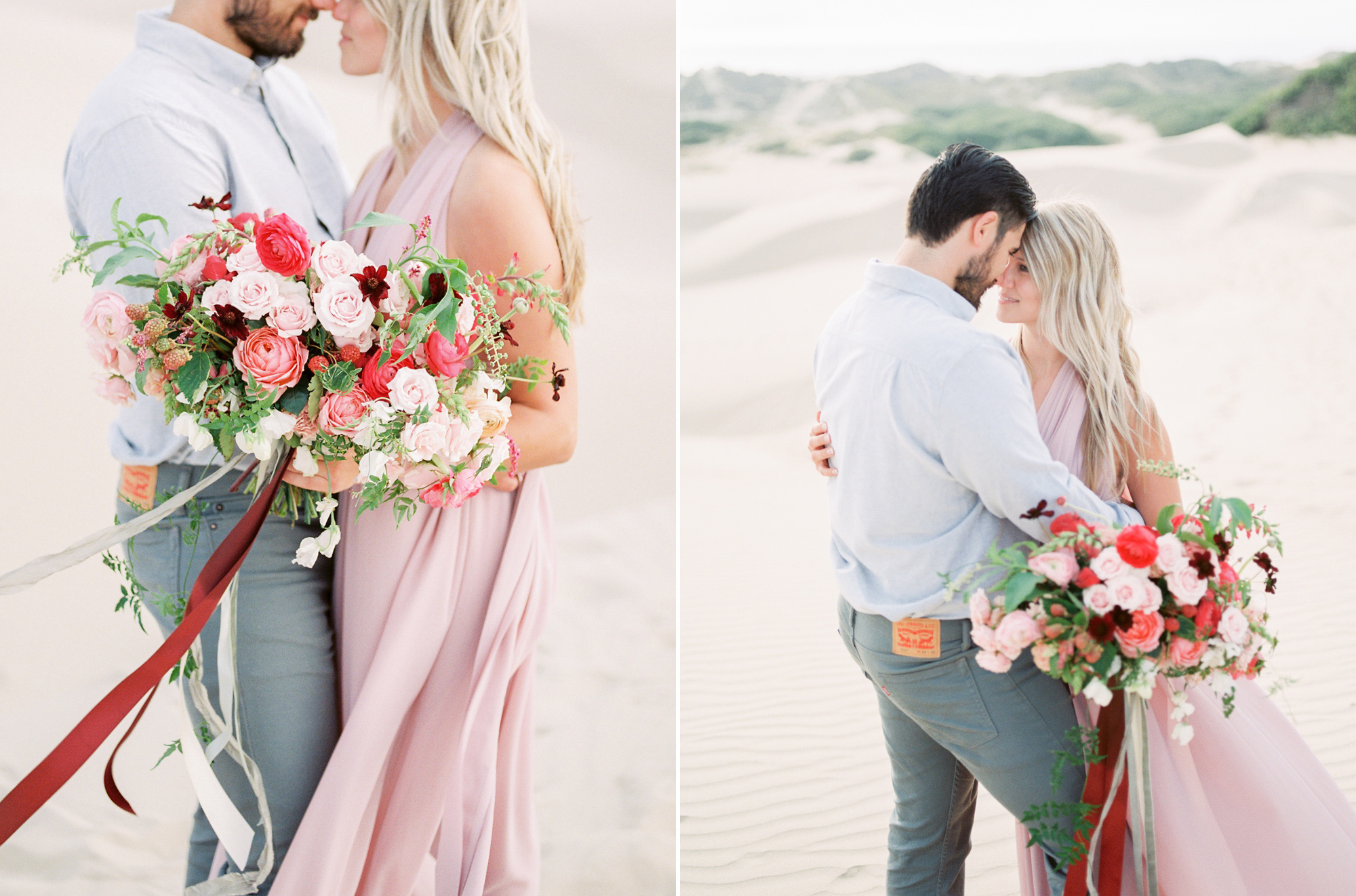 Santa Barbara engagement photos by California wedding photographer Tenth & Grace.