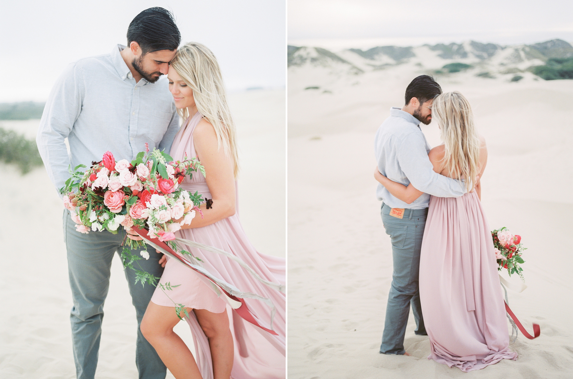 Santa Barbara engagement session by CA wedding photographer Tenth & Grace.