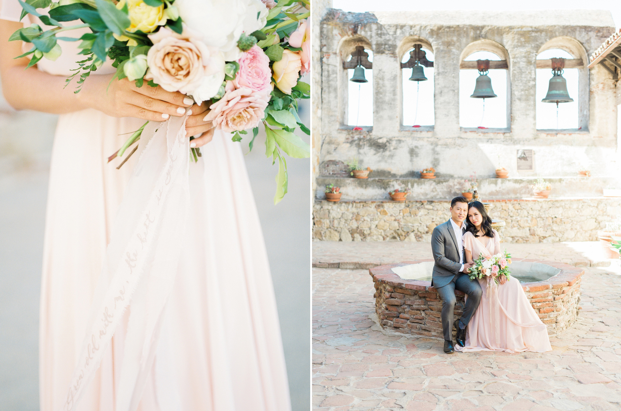 Wedding details captured by Santa Barbara film photographer Tenth & Grace.