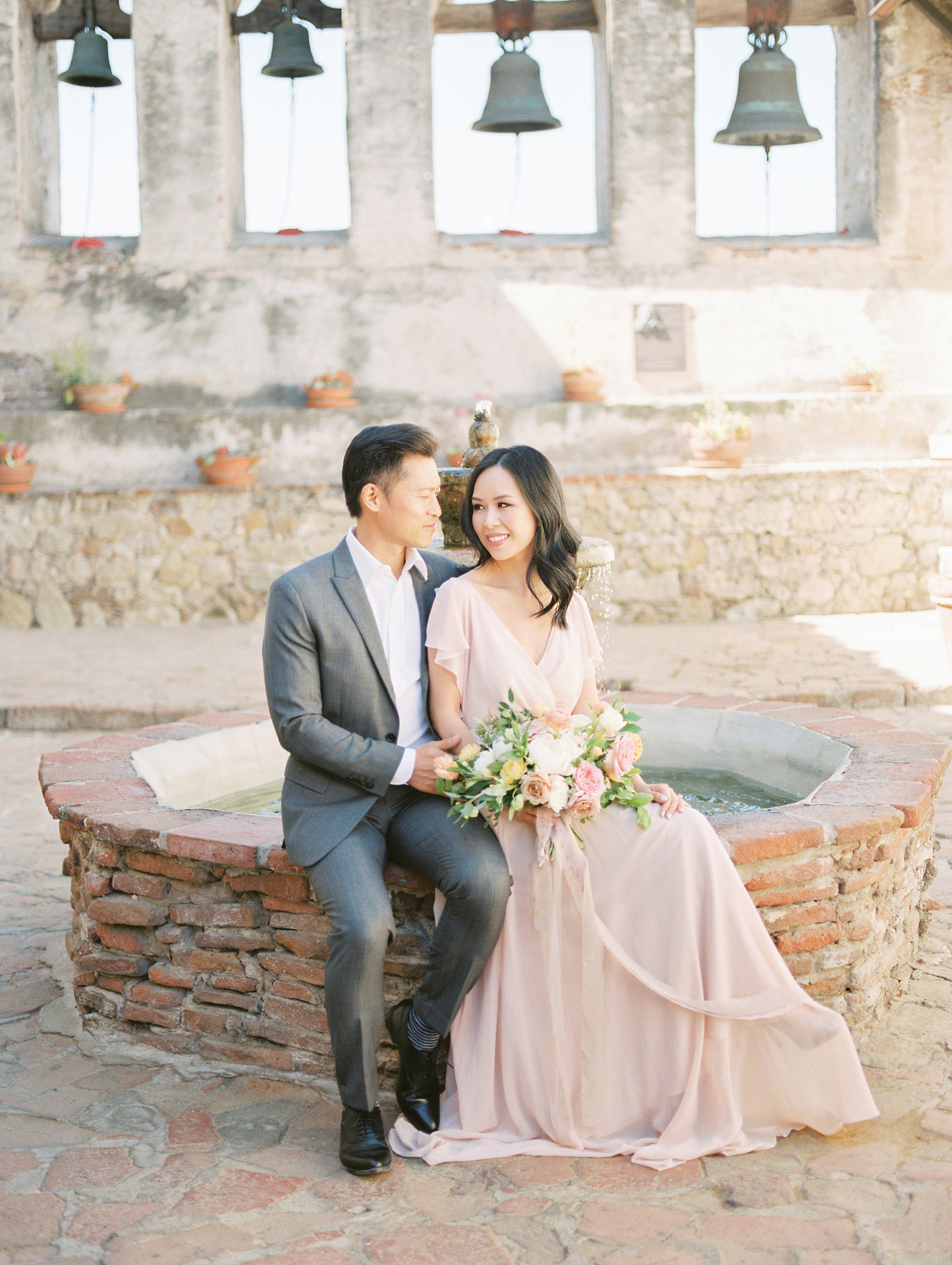 Mission San Juan Capistrano wedding photography