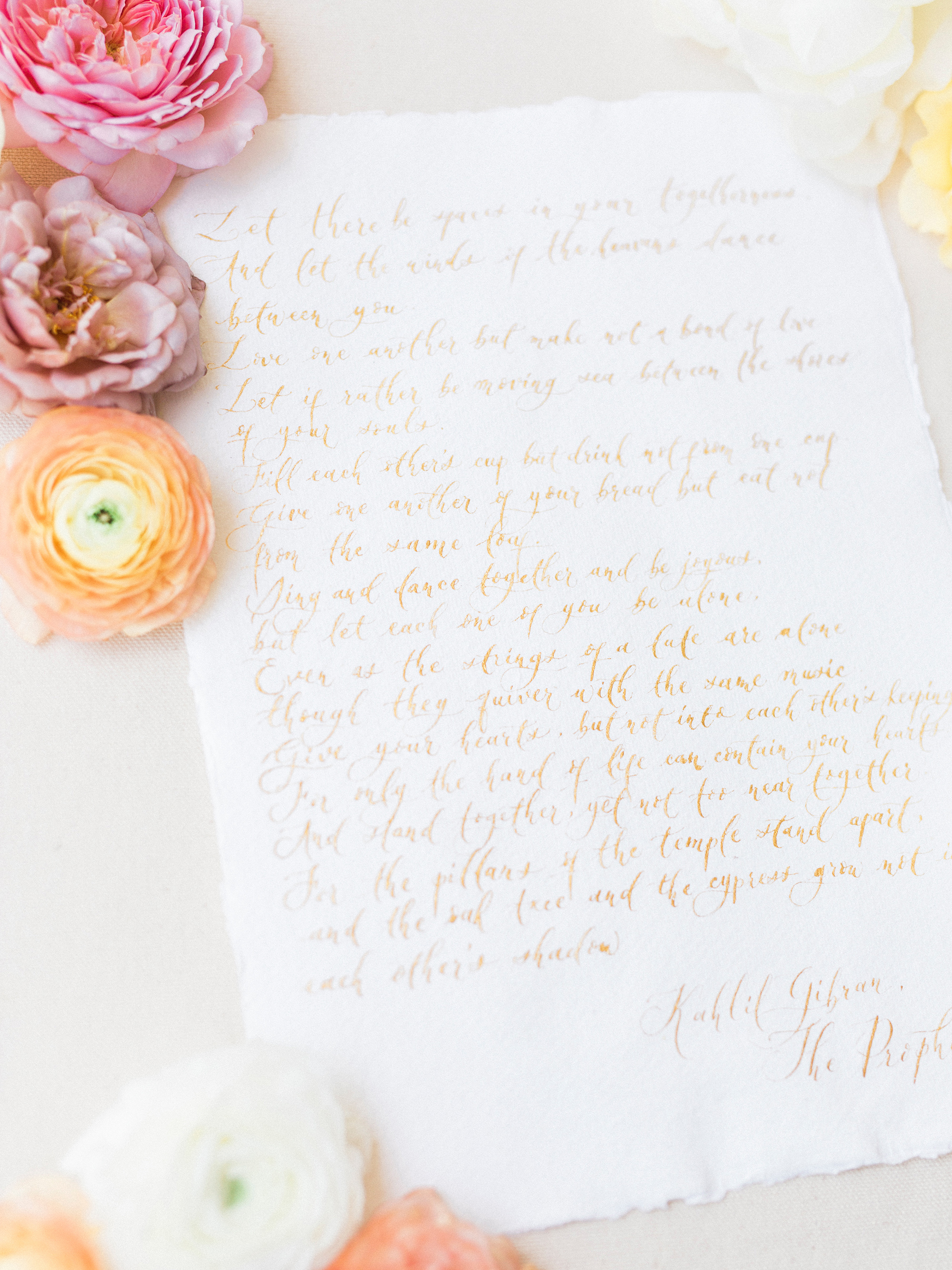 Wedding vows photographed by Santa Barbara wedding photographer Tenth & Grace.