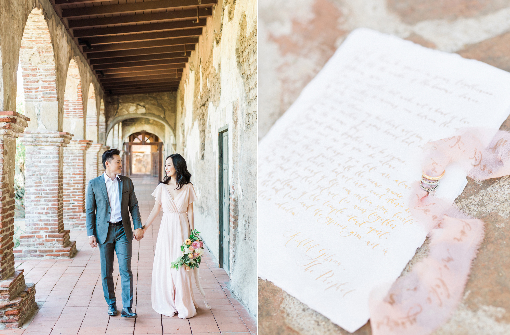 San Juan Capistrano wedding photography by California fine art photographer Tenth & Grace.