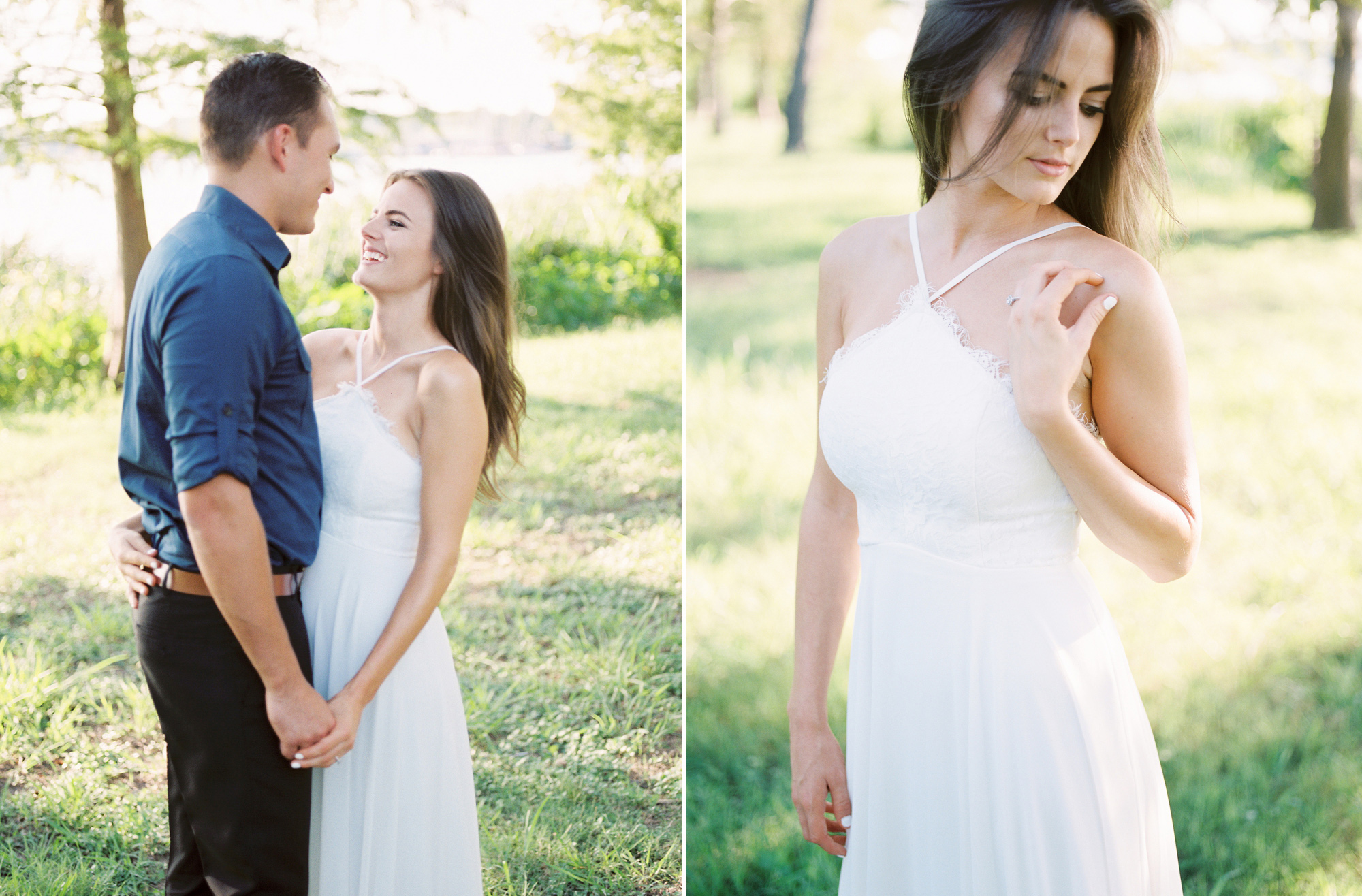 White Rock Lake engagement session inspiration