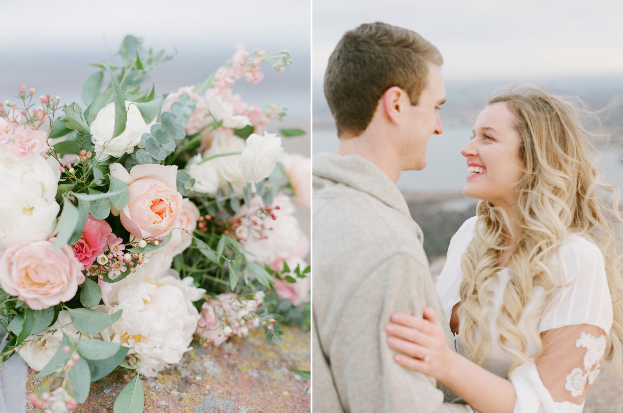 A film engagement session by White Sparrow wedding photographer Tenth & Grace