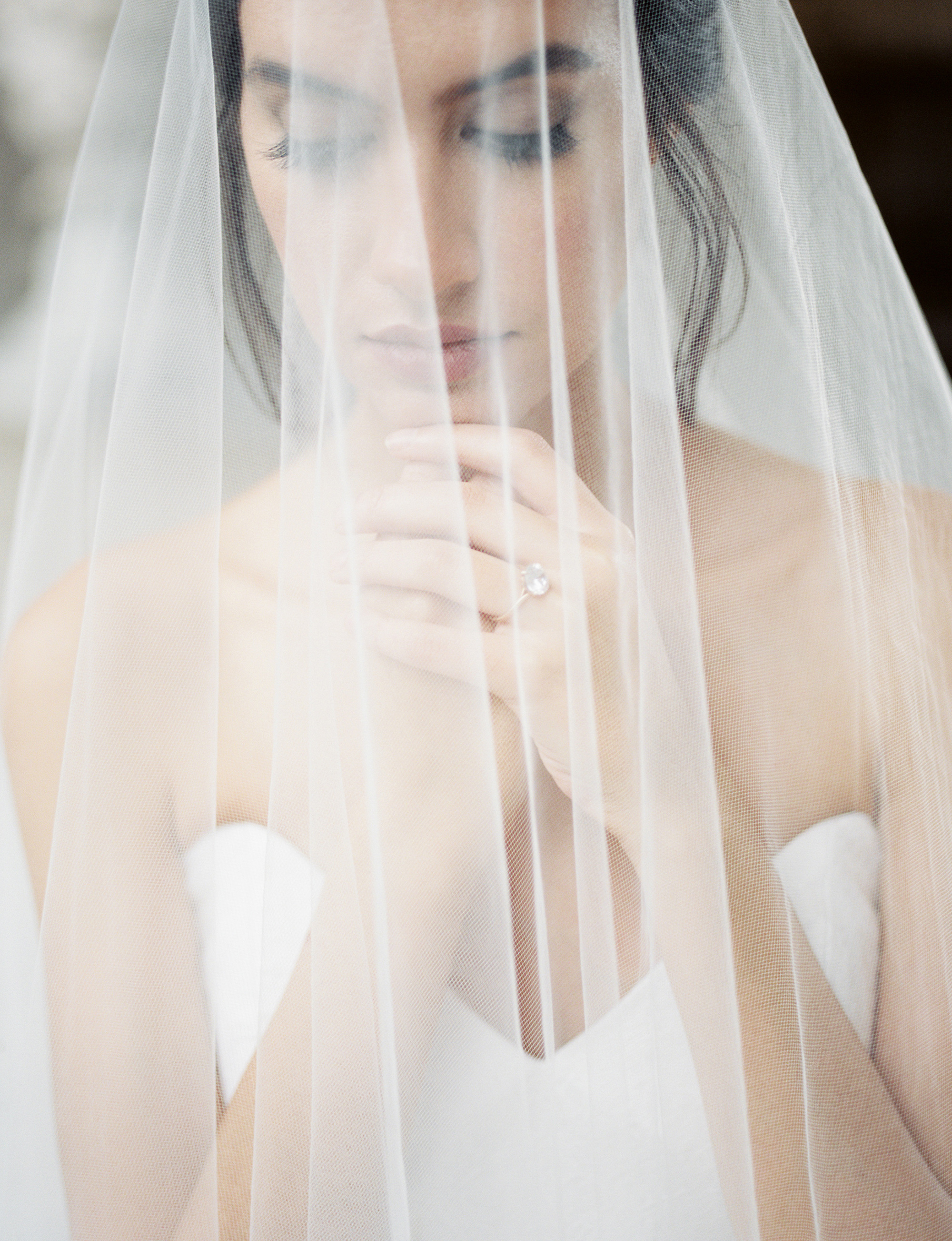 Beautiful bride at San Francisco City Hall