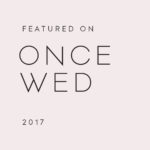 Once Wed feature by San Francisco film wedding photographer Tenth & Grace