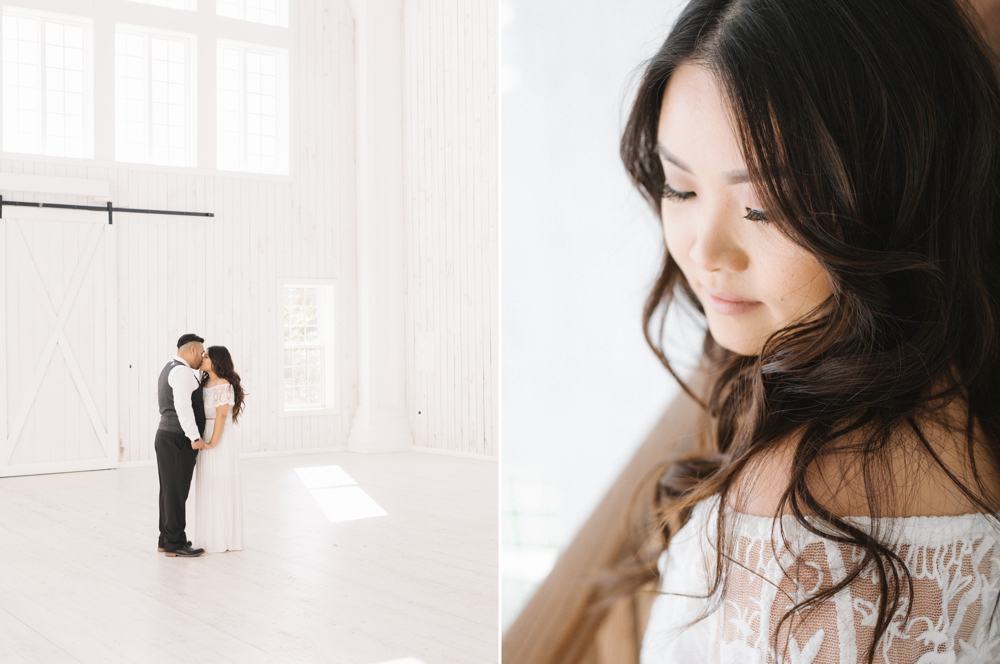 White Sparrow engagement session inspiration