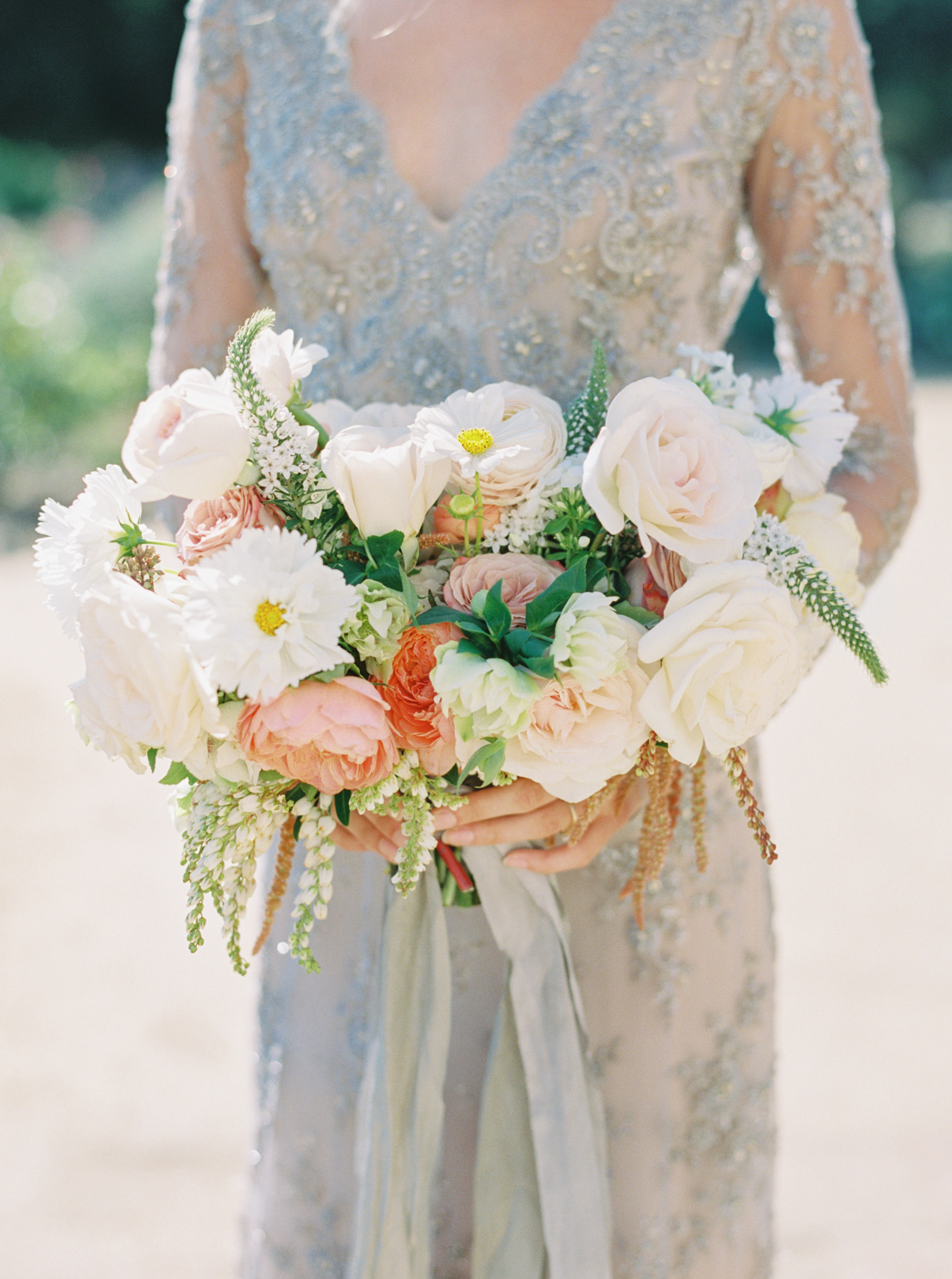 Fine art wedding bouquet in Orange County