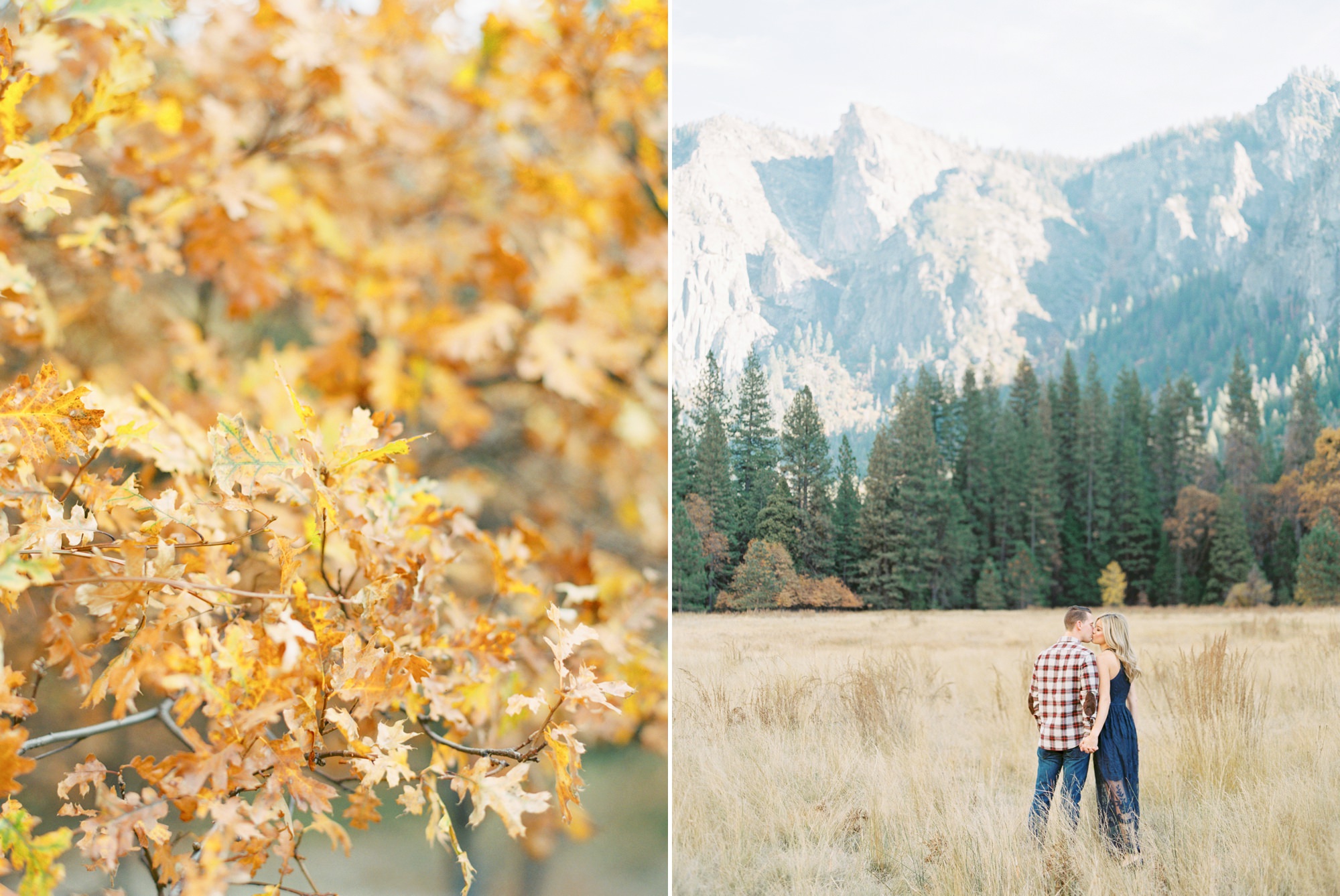 Yosemite National Park engagement photos