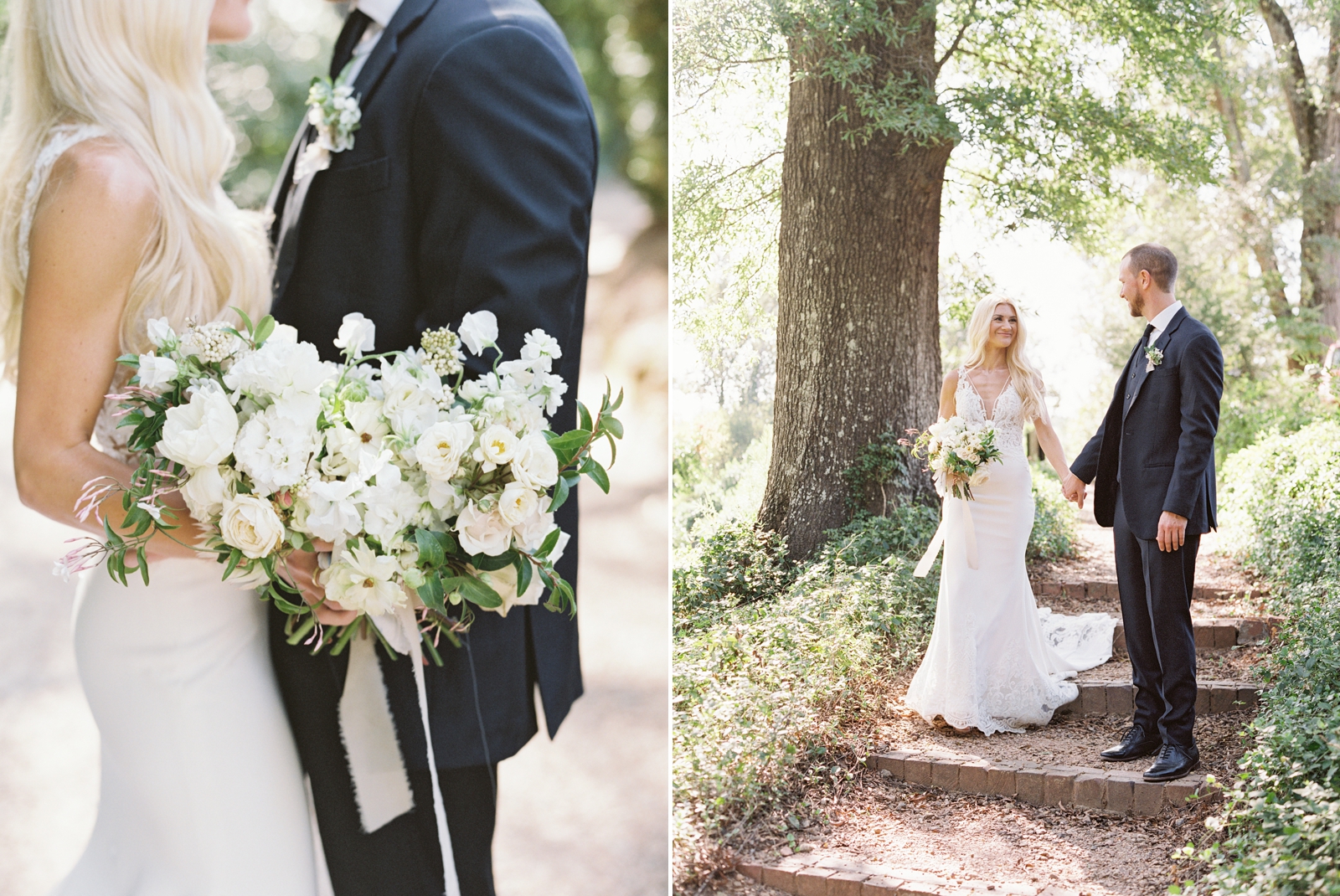 Bridal bouquet by Amy Osaba Design for Amber and Sean's Barnsley Resort wedding