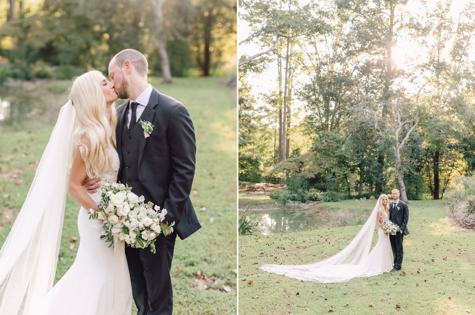 Barnsley Resort wedding portraits