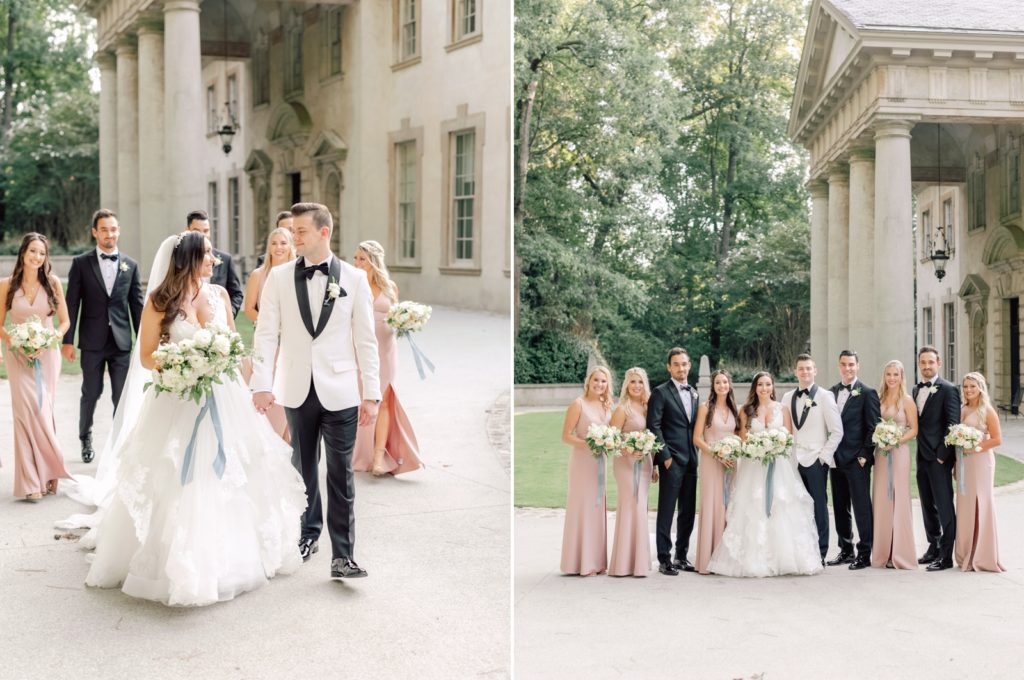 Swan House wedding at the Atlanta History Center.